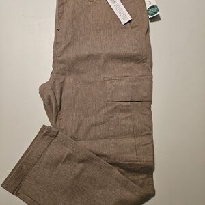 Classic Men's Cargo Pants in Taupe Brown